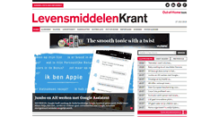 Desktop Screenshot of levensmiddelenkrant.nl